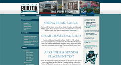 Desktop Screenshot of burtonhighschool.net